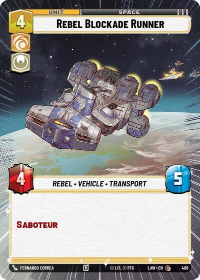 Rebel Blockade Runner Hyperspace