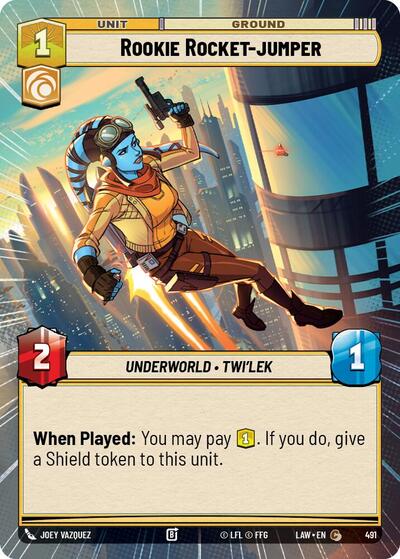Rookie Rocket jumper Hyperspace