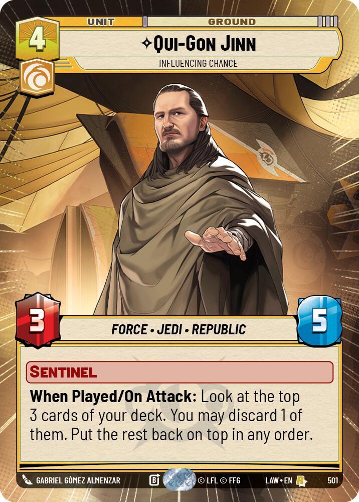 Qui-Gon Jinn - Influencing Chance (Hyperspace) - A Lawless Time