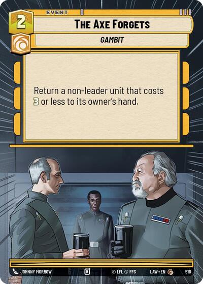 The Axe Forgets Hyperspace