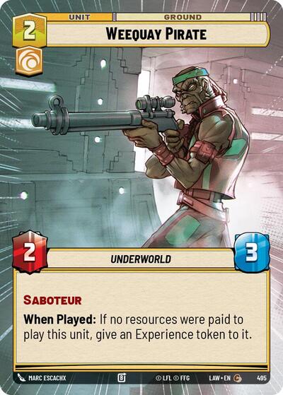 Weequay Pirate Hyperspace