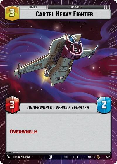 Cartel Heavy Fighter Hyperspace