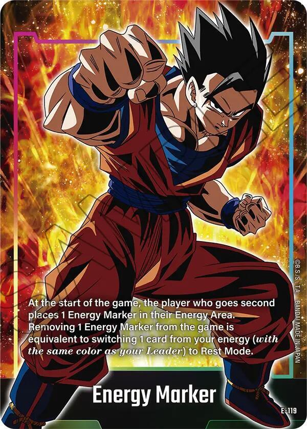 Energy Marker (E-119) - Fusion World Energy Markers - Dragon Ball