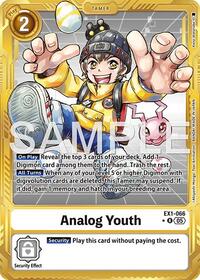 Analog Youth (Gold Border)