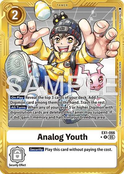 Analog Youth Reprint