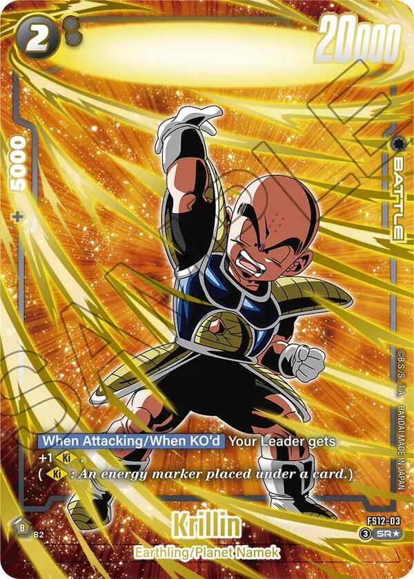 Krillin - FS12-03 (Gold) - Starter Deck EX: The Beat of Ki