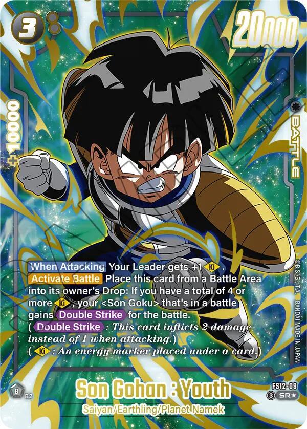Son Gohan : Youth - FS12-09 (Gold) - Starter Deck EX: The Beat of