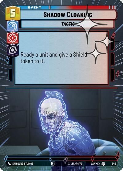 Shadow Cloaking Hyperspace Foil