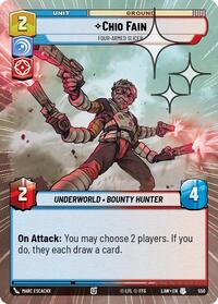 Chio Fain - Four-Armed Slicer (Hyperspace Foil)