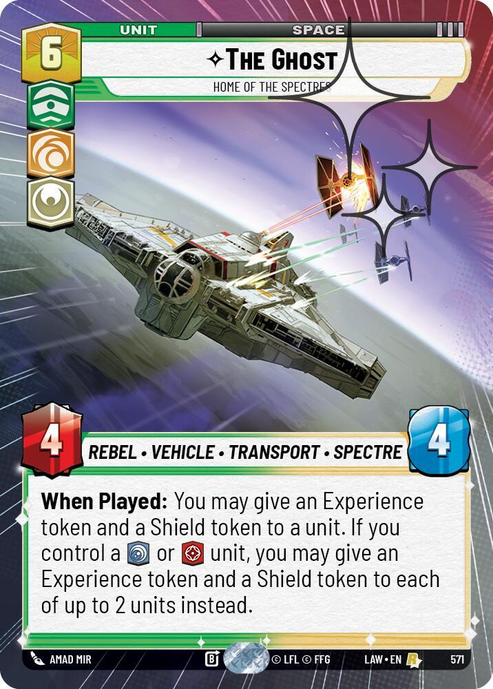 The Ghost - Home of the Spectres (Hyperspace Foil) - A Lawless