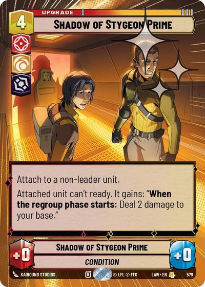 Shadow of Stygeon Prime (Hyperspace Foil) card
