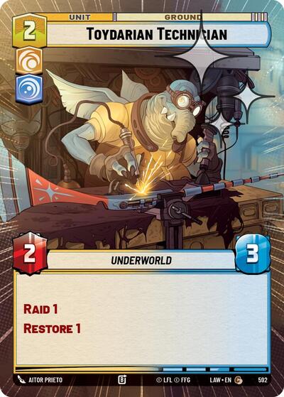 Toydarian Technician Hyperspace Foil