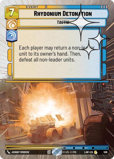 Rhydonium Detonation (Hyperspace Foil) card