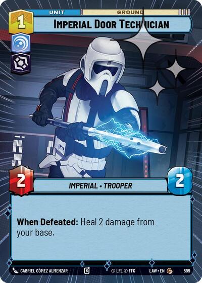 Imperial Door Technician Hyperspace Foil