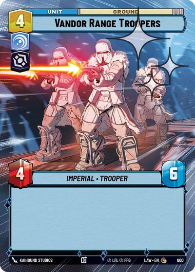 Vandor Range Troopers Hyperspace Foil