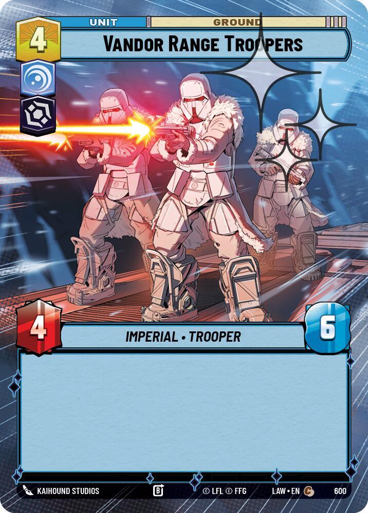 Vandor Range Troopers (Hyperspace Foil) - A Lawless Time - Star