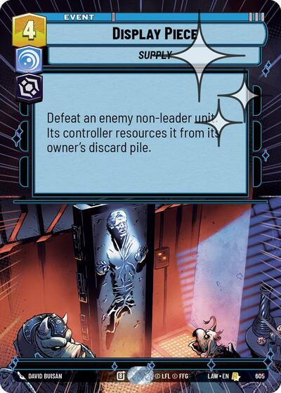 Display Piece (Hyperspace Foil) card
