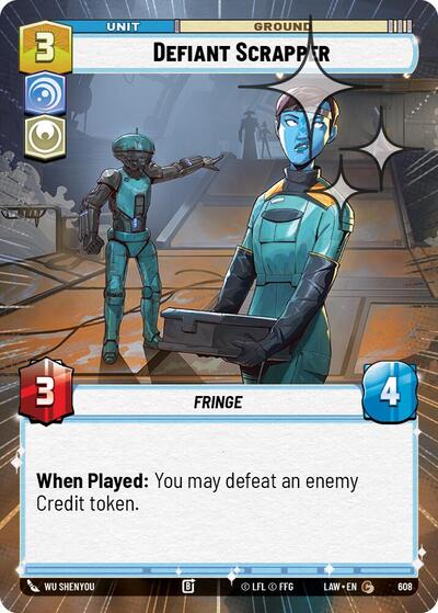 Defiant Scrapper Hyperspace Foil