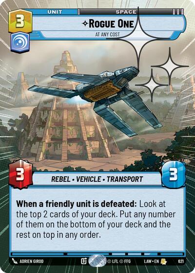 Rogue One At Any Cost Hyperspace Foil