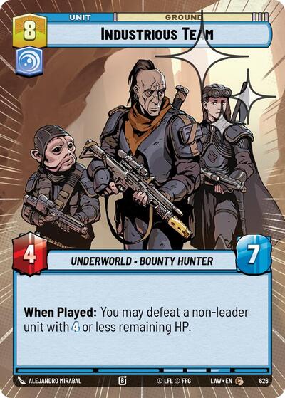 Industrious Team Hyperspace Foil