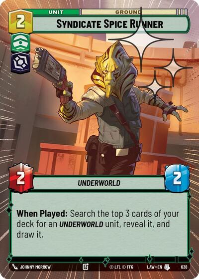 Syndicate Spice Runner Hyperspace Foil