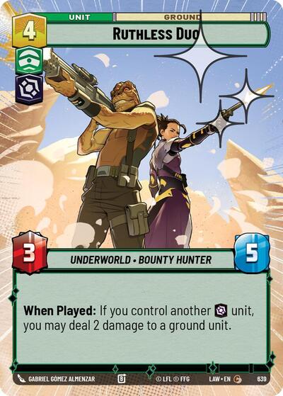 Ruthless Duo Hyperspace Foil