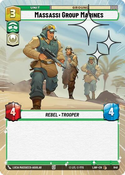Massassi Group Marines Hyperspace Foil