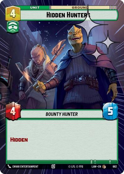 Hidden Hunters Hyperspace Foil