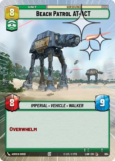 Beach Patrol AT ACT Hyperspace Foil