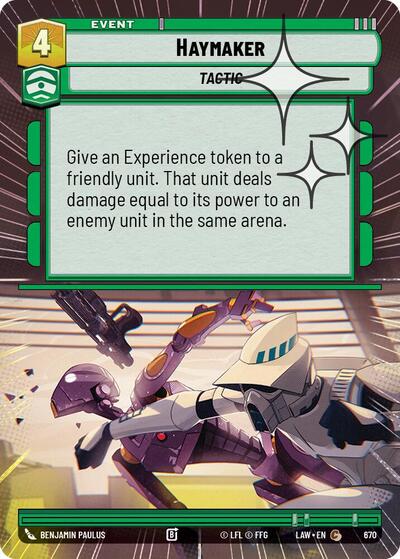 Haymaker Hyperspace Foil