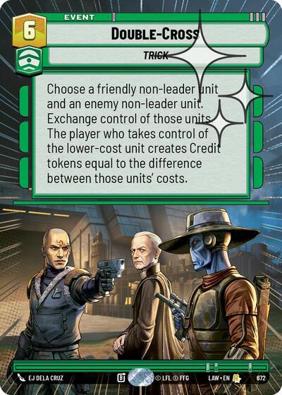 Double Cross Hyperspace Foil