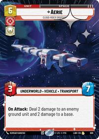 Aerie - Cloud-Rider Dropship (Hyperspace Foil)