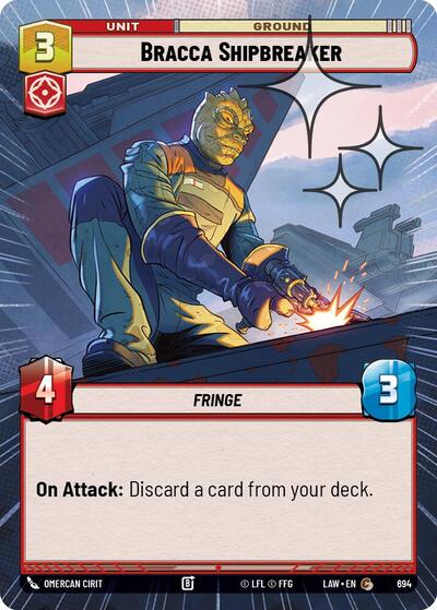 Bracca Shipbreaker Hyperspace Foil