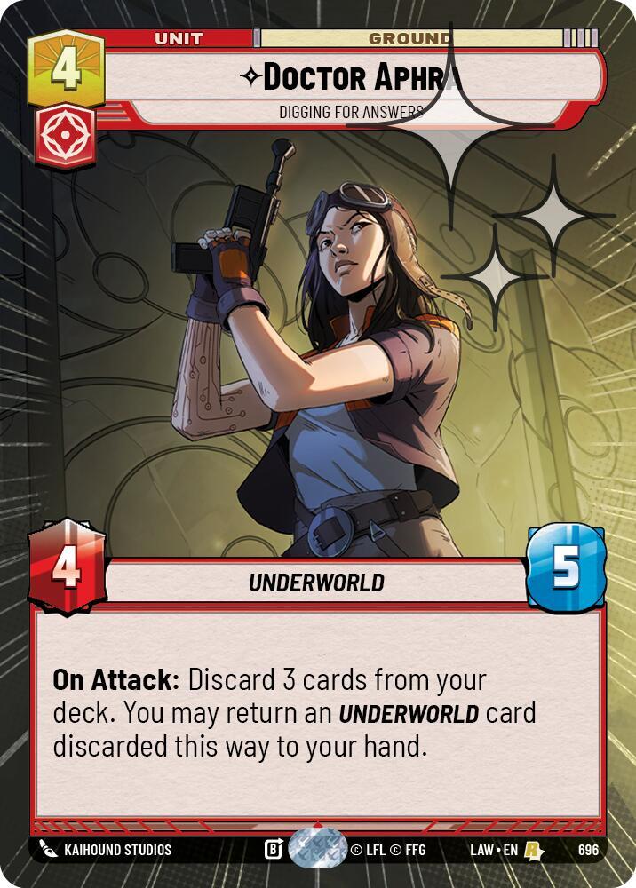 Doctor Aphra - Digging for Answers (Hyperspace Foil)
