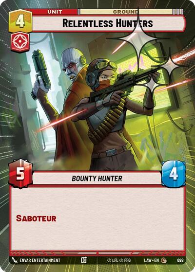 Relentless Hunters Hyperspace Foil