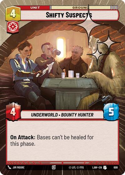 Shifty Suspects Hyperspace Foil