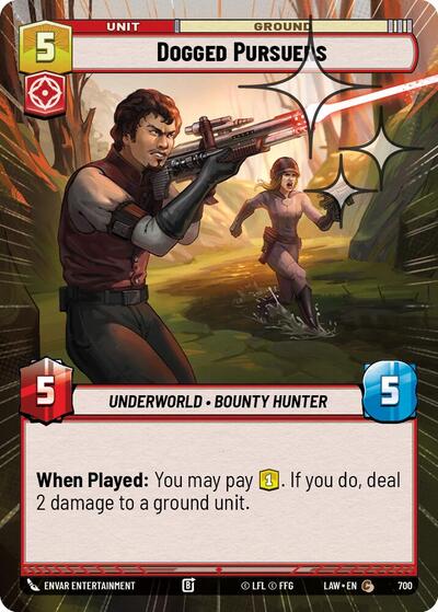 Dogged Pursuers Hyperspace Foil