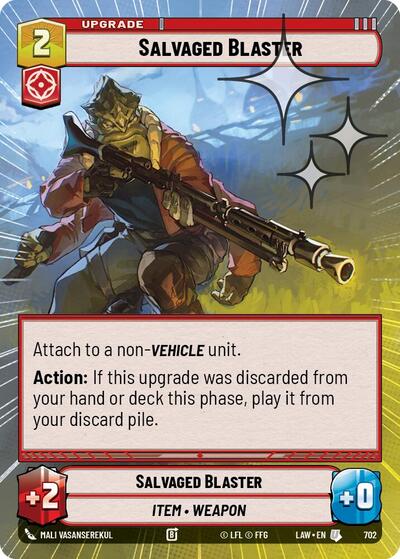 Salvaged Blaster Hyperspace Foil