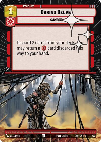 Daring Delve Hyperspace Foil