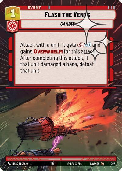 Flash the Vents Hyperspace Foil