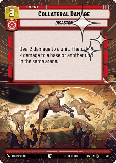 Collateral Damage Hyperspace Foil