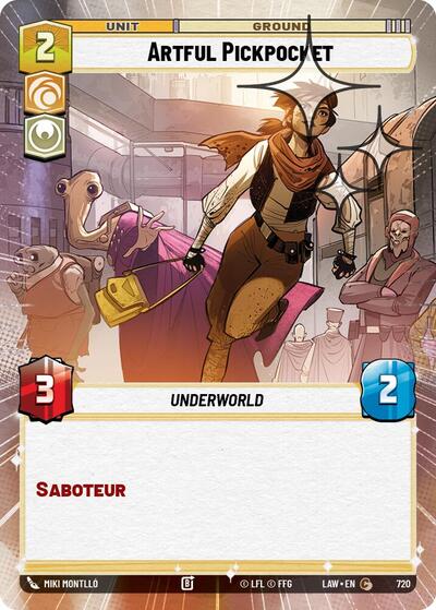 Artful Pickpocket Hyperspace Foil