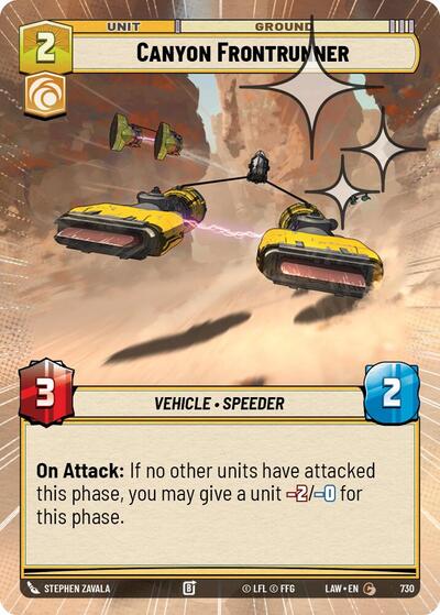 Canyon Frontrunner Hyperspace Foil