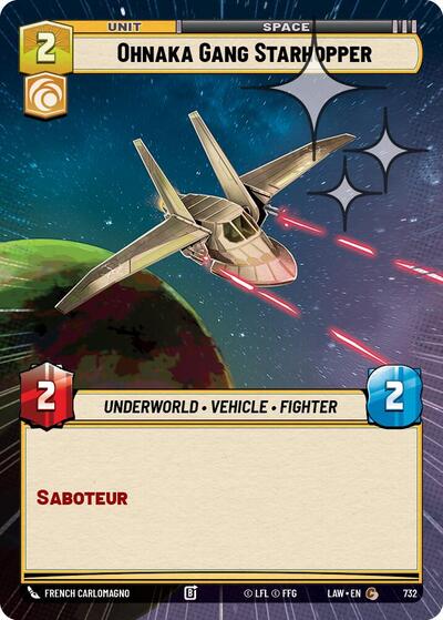 Ohnaka Gang Starhopper Hyperspace Foil