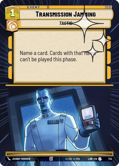Transmission Jamming Hyperspace Foil
