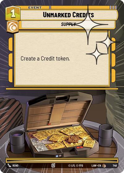 Unmarked Credits Hyperspace Foil