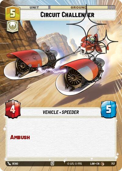 Circuit Challenger Hyperspace Foil
