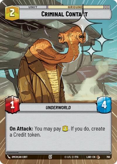 Criminal Contact Hyperspace Foil