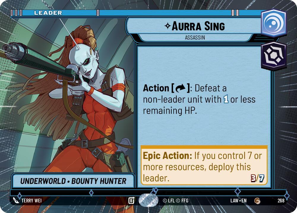 Aurra Sing - Assassin (Hyperspace) - A Lawless Time - Star Wars