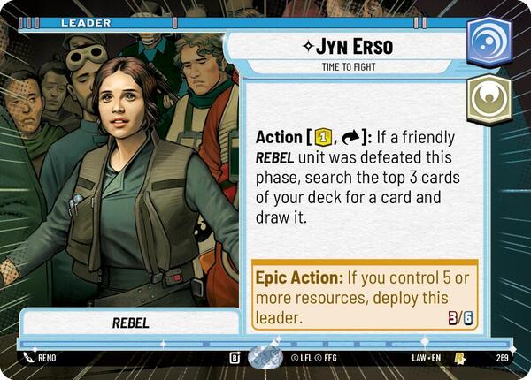 Jyn Erso - Time to Fight (Hyperspace) - A Lawless Time - Star Wars
